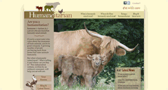 Desktop Screenshot of humaneitarian.org